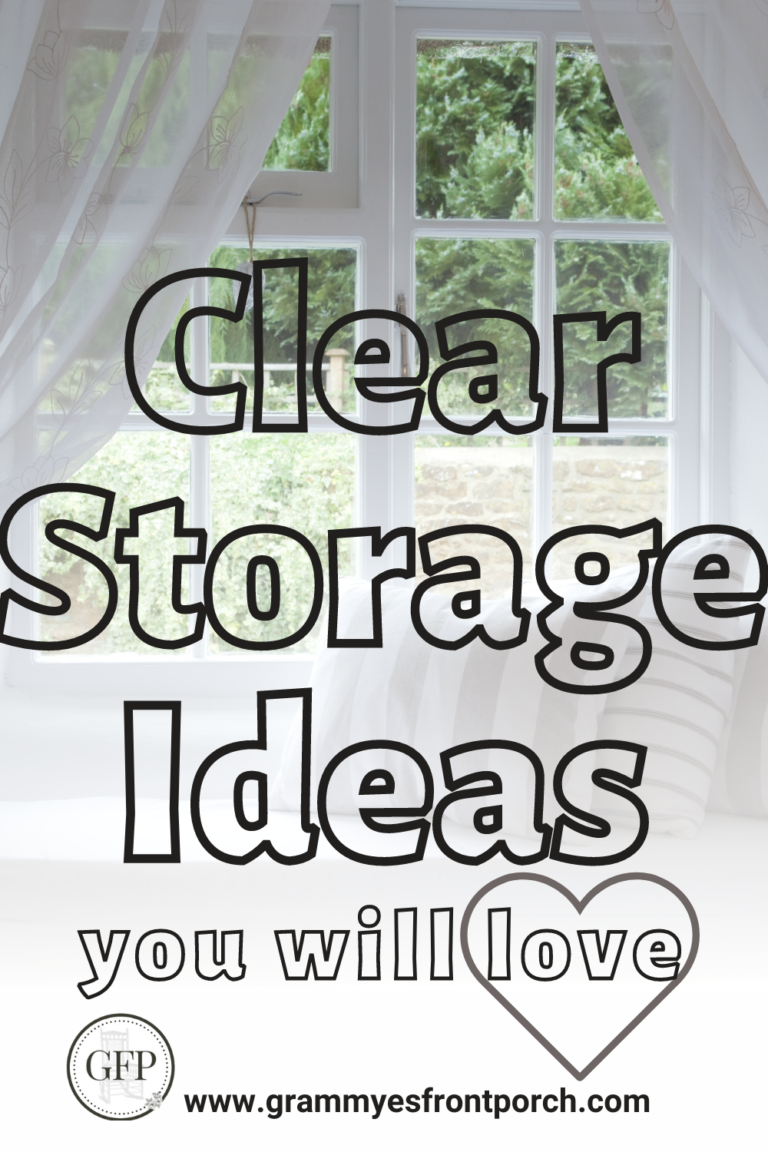 Pinterest Clear Storage Ideas you will love