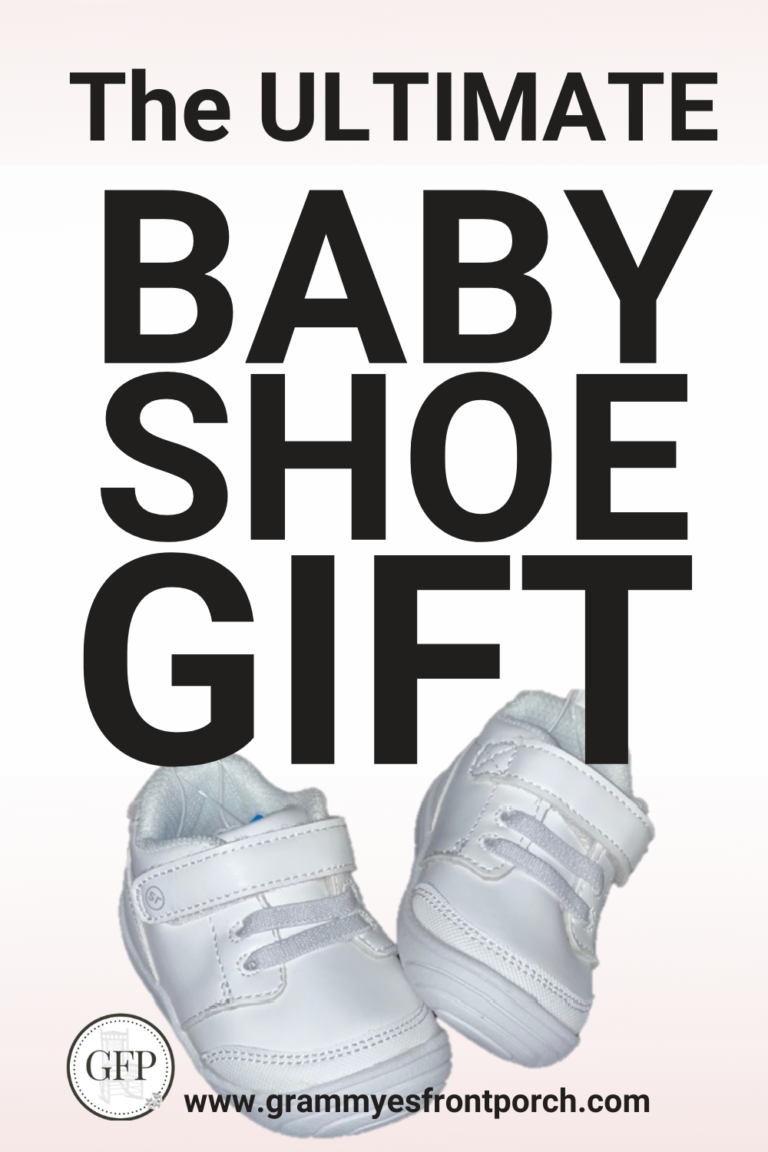 Pinterest Ultimate Baby Shoe Gift White