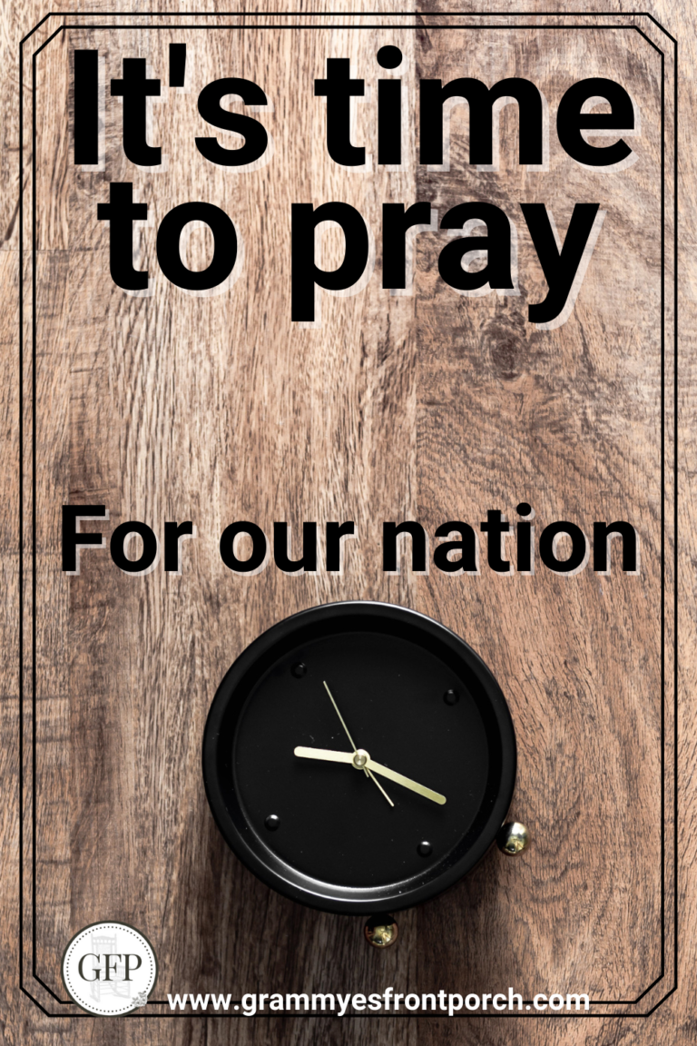 Pinterest Time to Pray For Our Nation