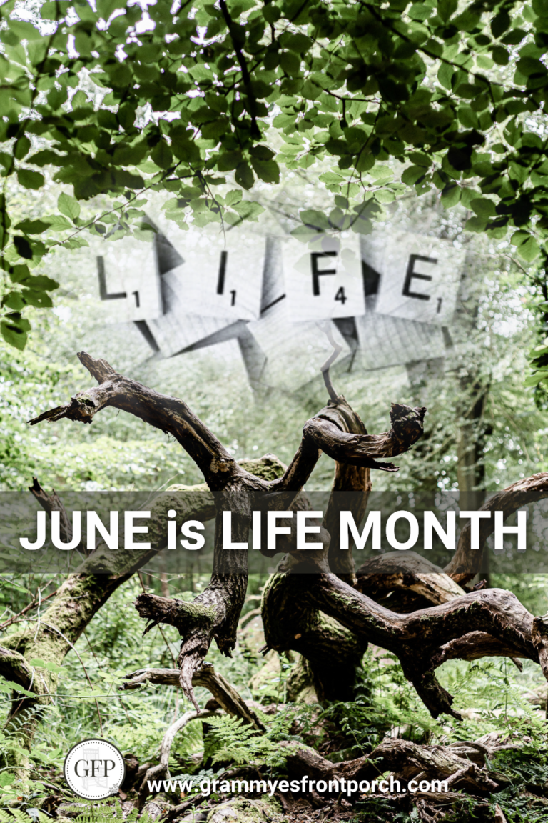 Pinterest JUNE is LIFE MONTH