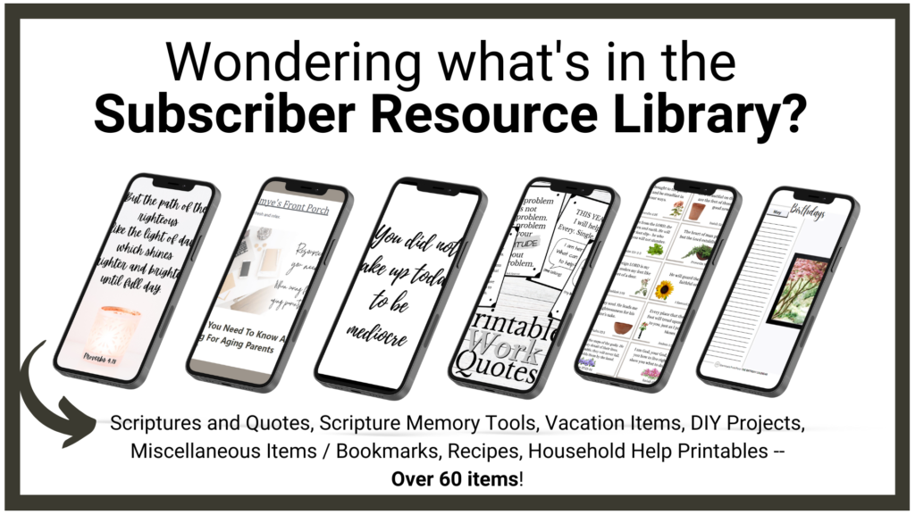 What's In the Subscriber Resource Library Wondering