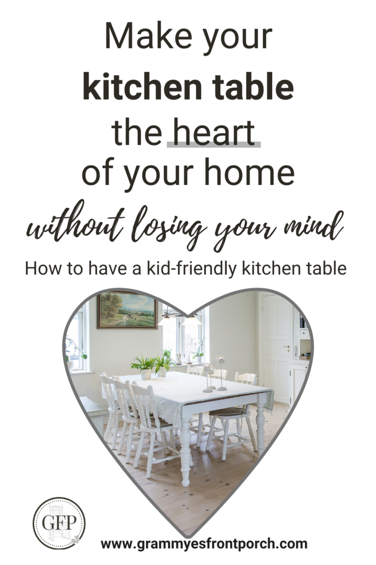 Pinterest Kitchen table heart of your home