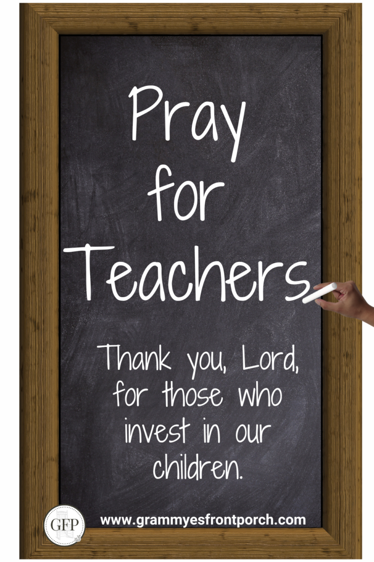 Pinterest Pray for Teachers Chalkboard