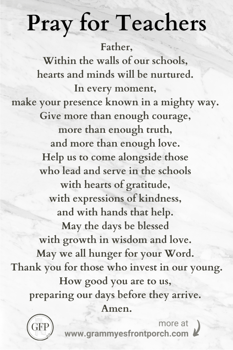 Pinterest Pray for Teachers help us come alongside