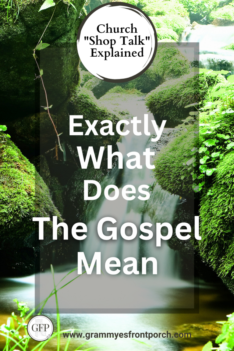 Pinterest Church Shop Talk Exactly what does The Gospel mean