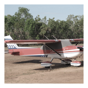 Cessna 150 Airplane on ground