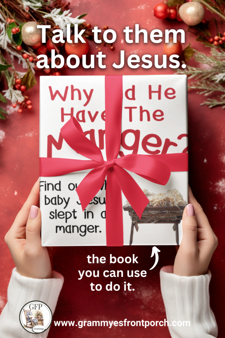 Pinterest Christmas book talk to them about Jesus gift