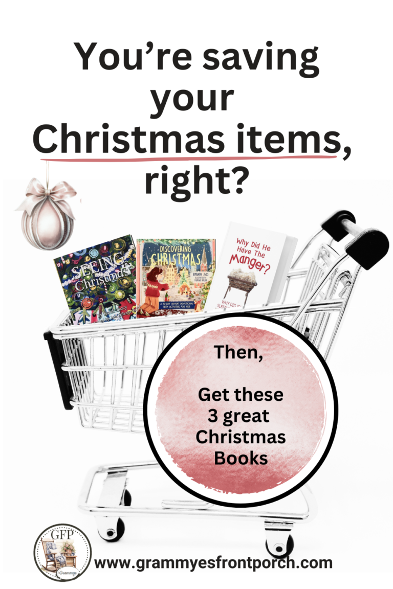 Pinterest Christmas Items saving 3 books