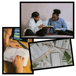 Bible study people