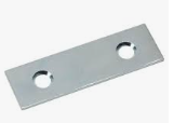 Zinc 2-hole plate