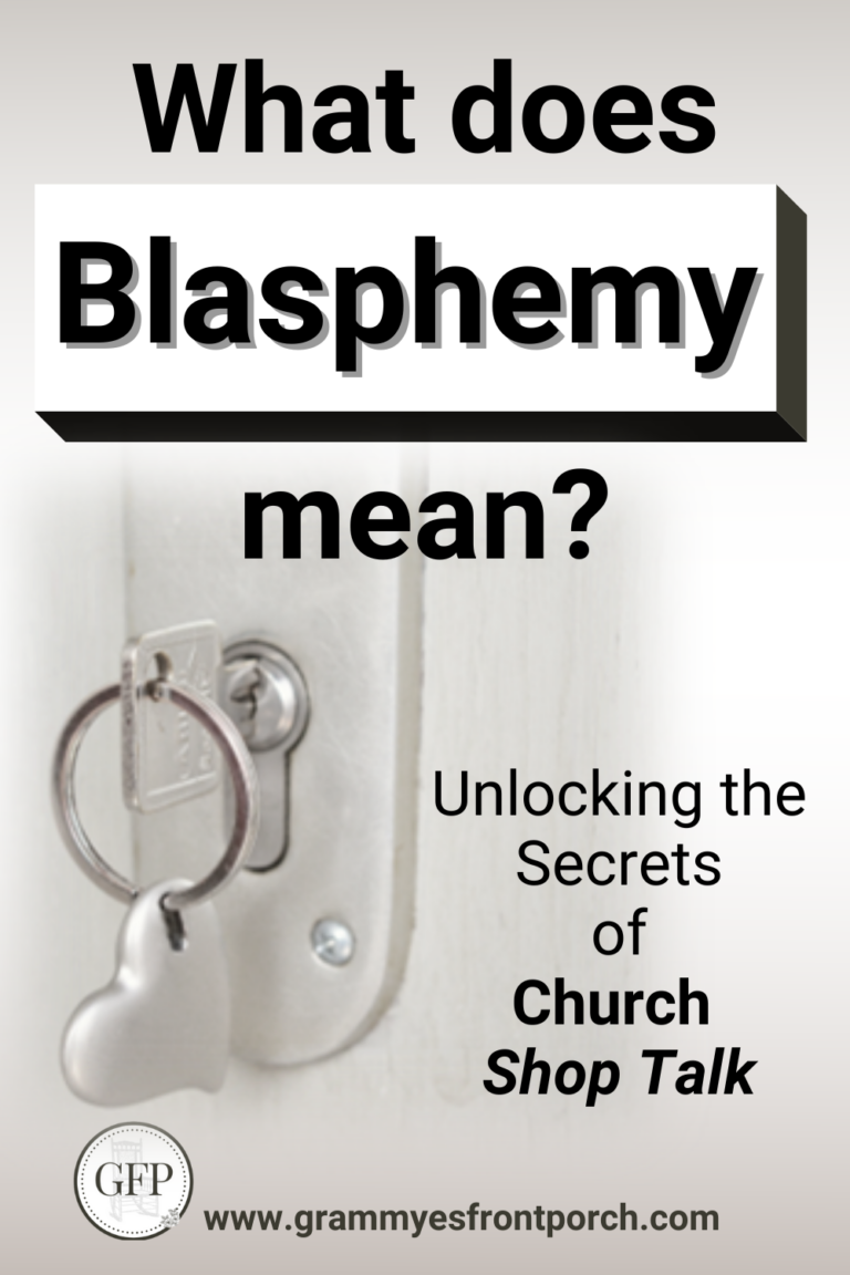 Pinterest Blasphemy how to talk about