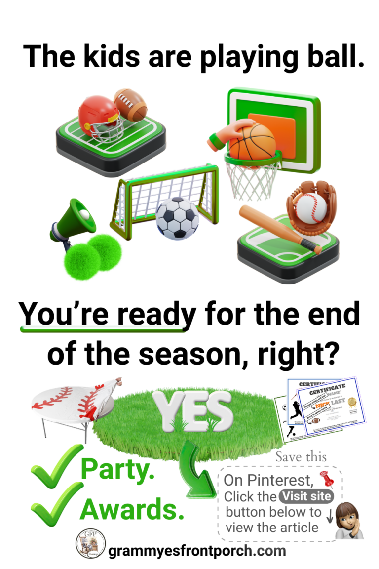 Pinterest Sports Ready for end of season Party Awards