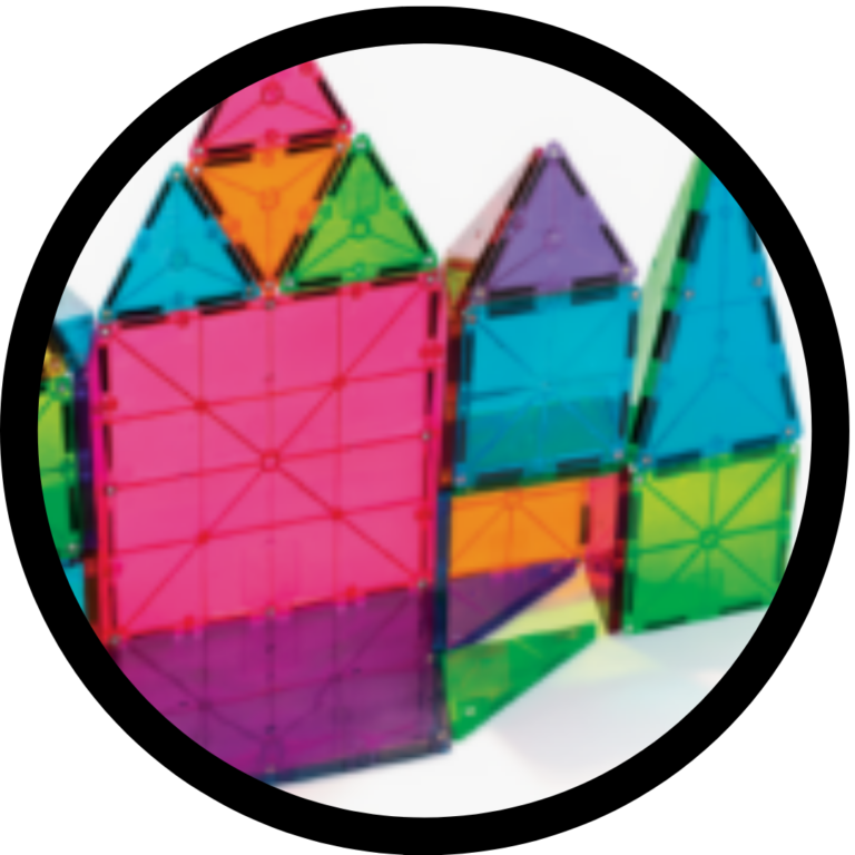 Entertaining Kids Magnetic Tiles