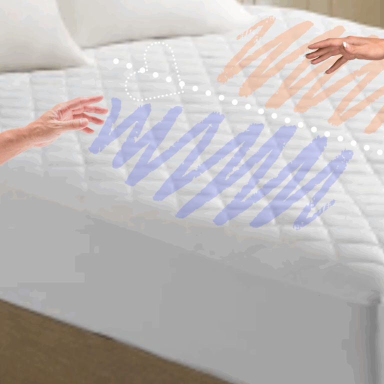 Cozy bedding two zones
