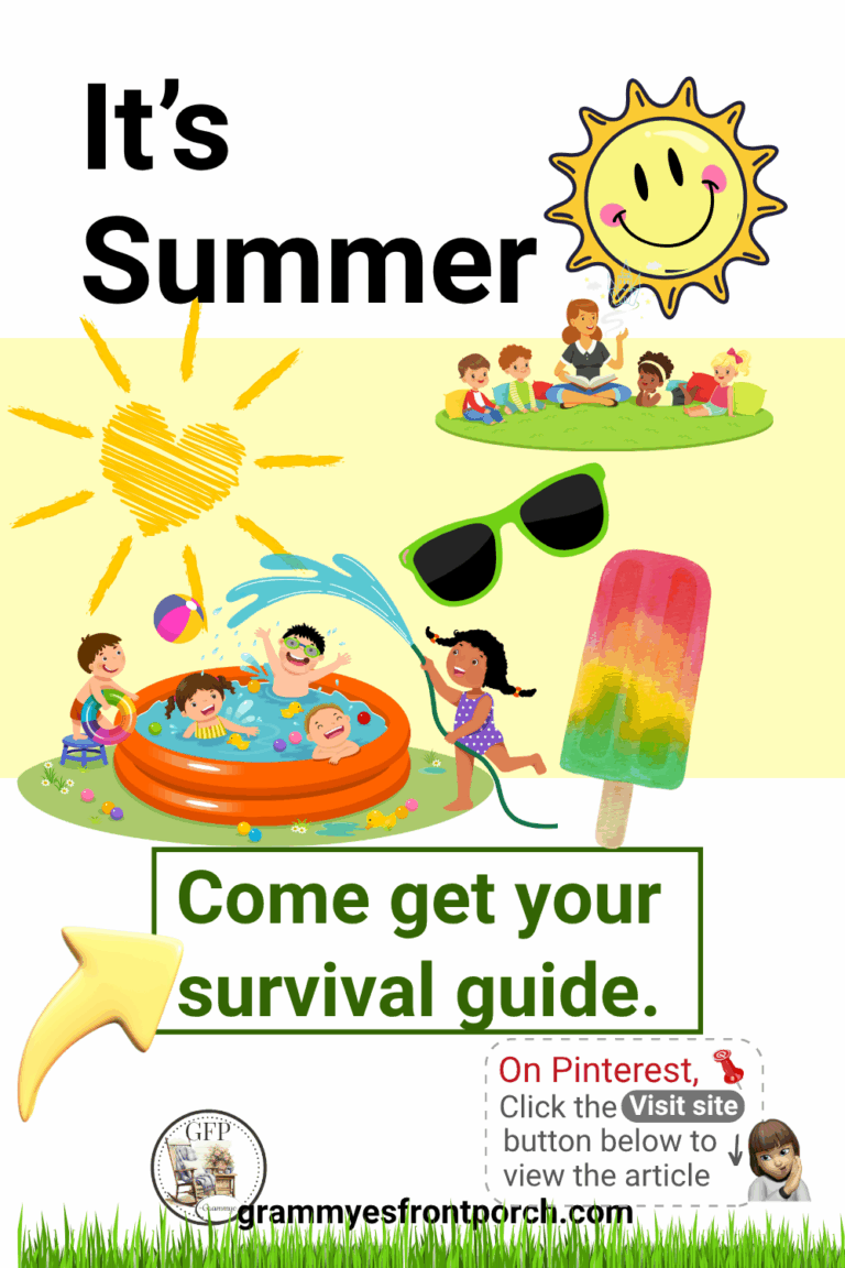 Pinterest Summer survival guide printables happy playing