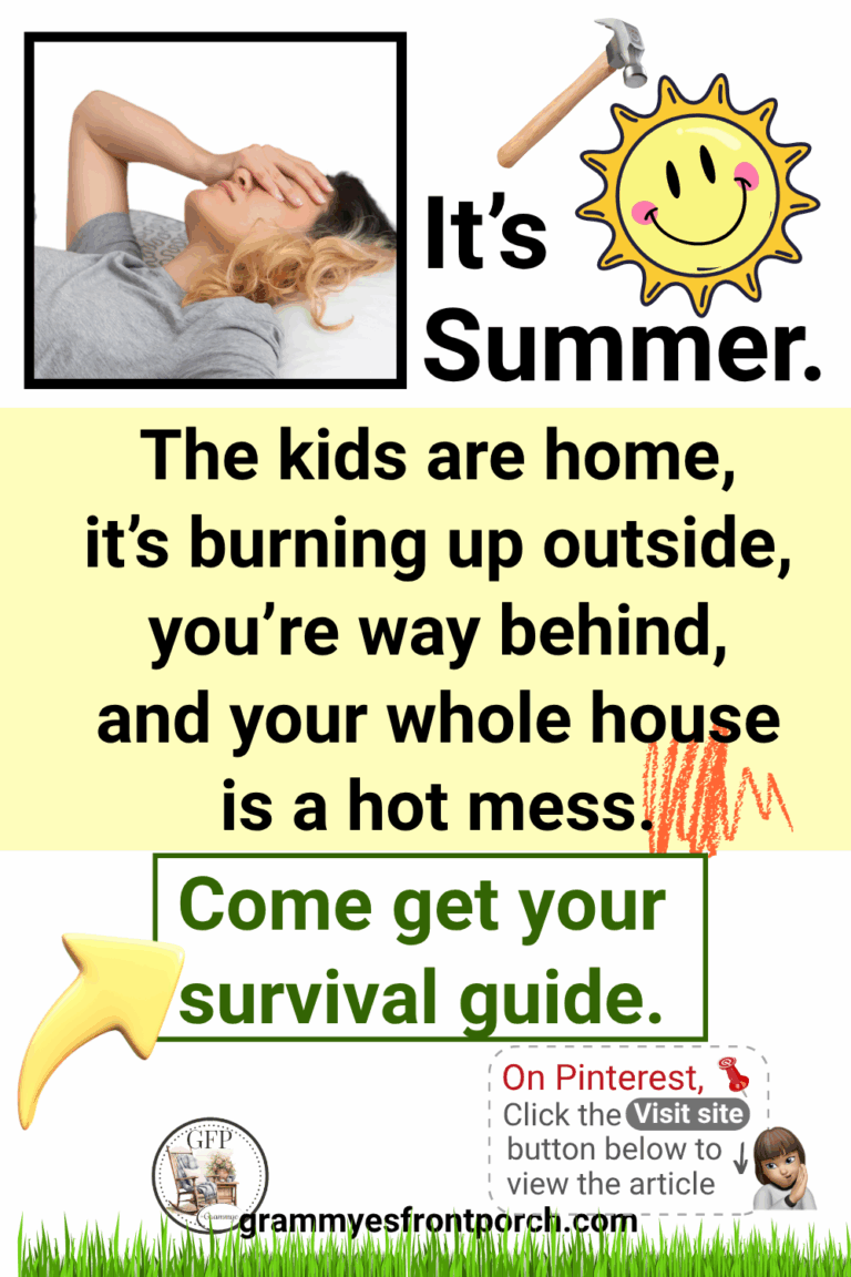 Pinterest Summer survival guide printables hot mess crayons