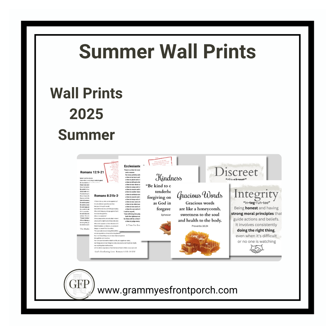 Resource Graphic Summer Wall Prints 2025