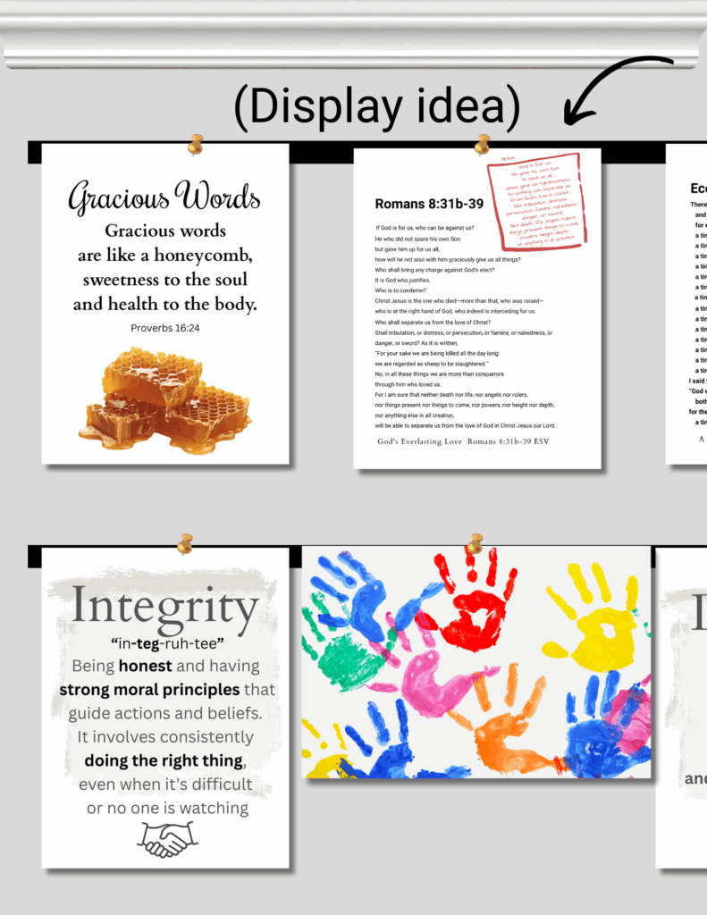 Wall Prints Summer 2025 Display Idea close-up