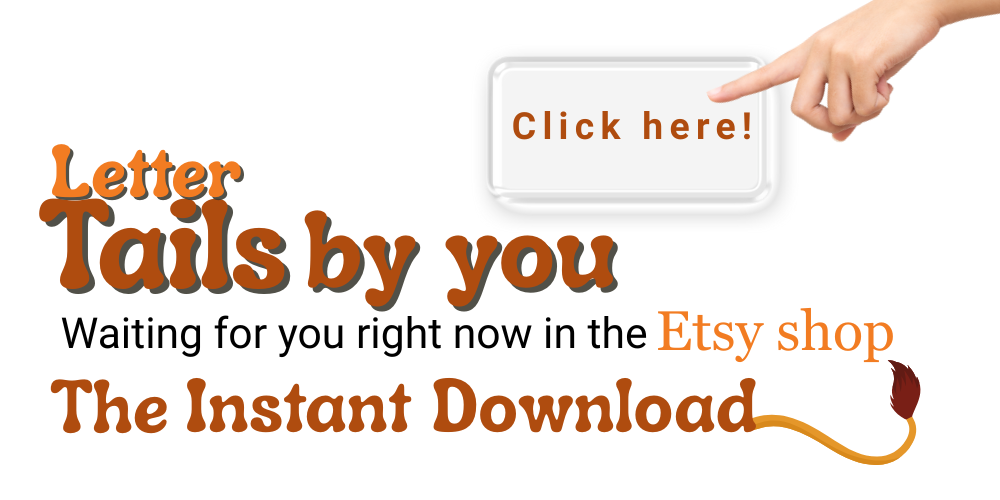 Letter Tails CLICK HERE press button for Amazon