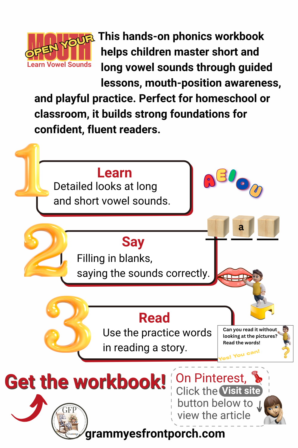 Pinterest Open Your Mouth 1-2-3