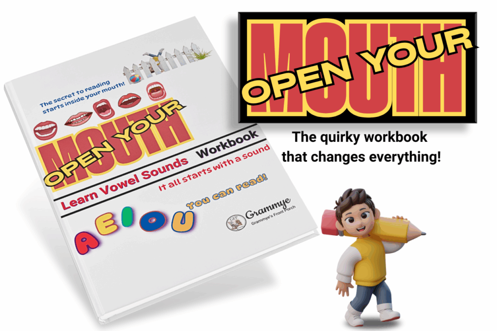 Featured Image Open Your Mouth Phonics Workbook