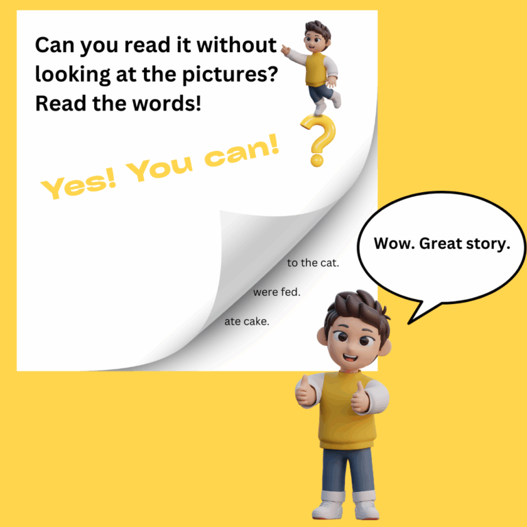 OYM Phonics Read without pictures