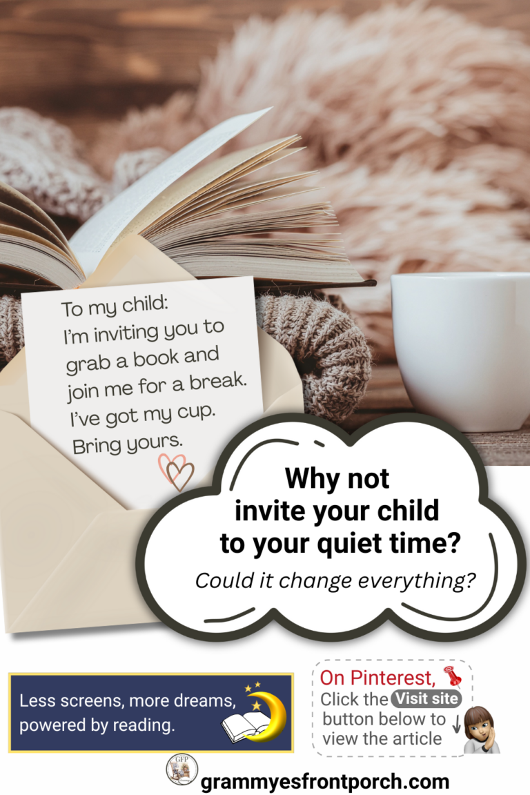 Pinterest Reading Invite child to quiet time
