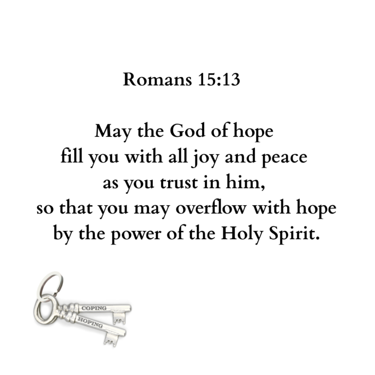 Coping and Hoping Rom 1513 God of all hope
