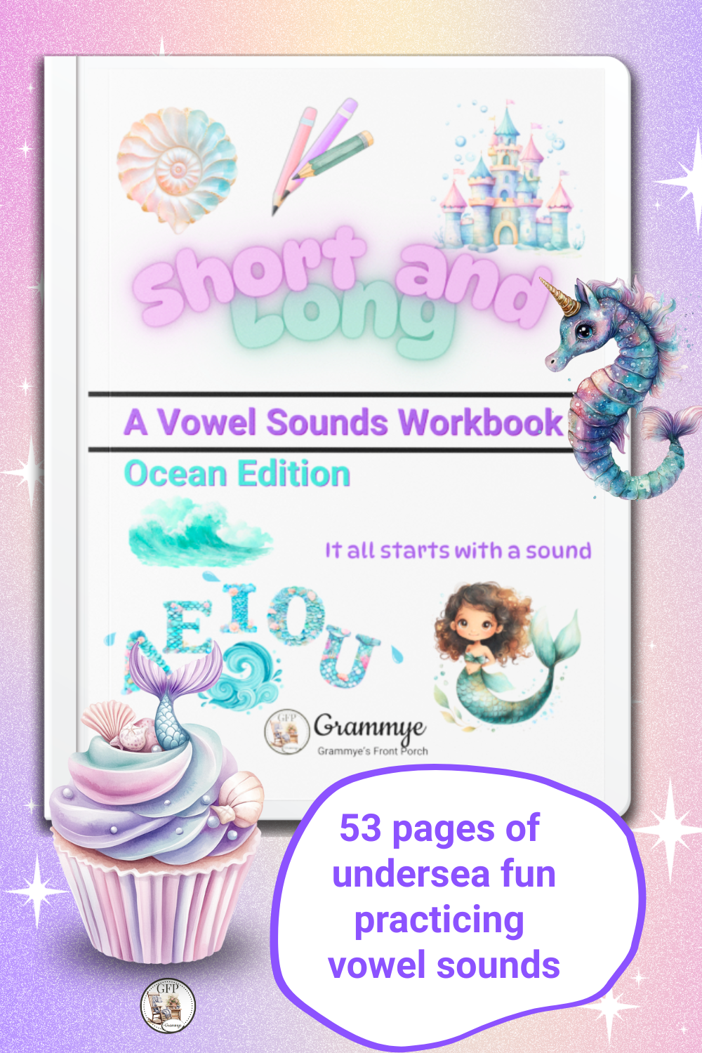 Image Short Long purple Cupcake