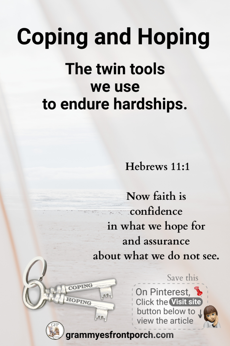 Pinterest Coping and Hoping Hebrews 111