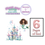 Short and Long Ocean Mini Book 6 pages of fun