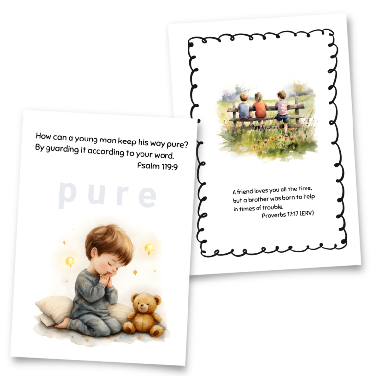 Page illustrations Pure and Brother