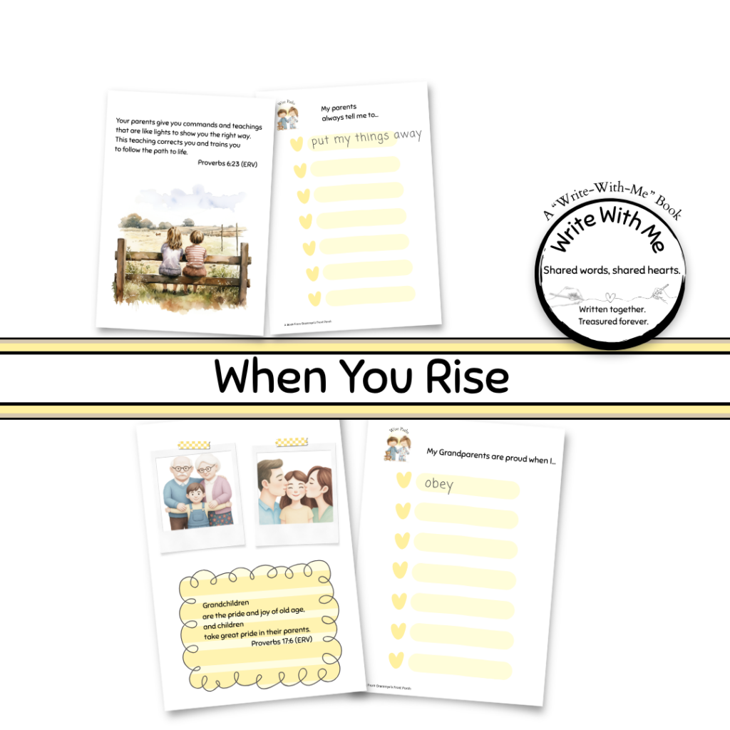 When You Rise Page Samples example