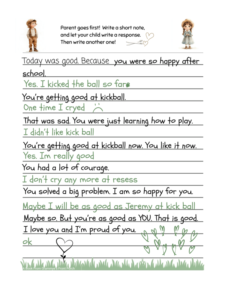 When You Sit Write Today was good with notes