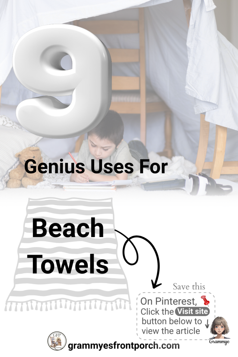 Pinterest Beach Towels 9 genius uses tent